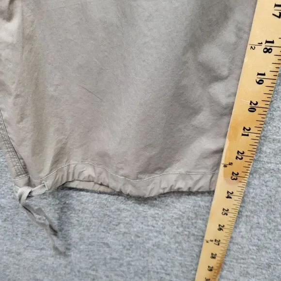 Tommy Bahama Pants Women's 16 Gray Snappy Poplin Crop Relax Fit NWT (MSRP $88) - Picture 9 of 11